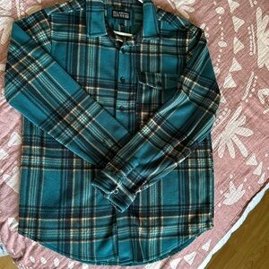 Billabong fleece button up L